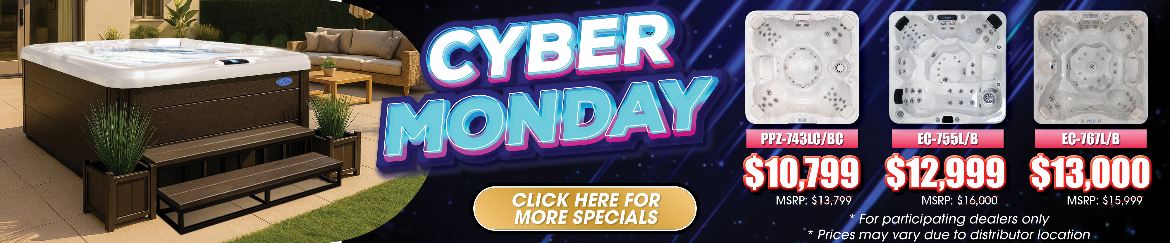 Calspas hot tub being used in a family setting - Fremont