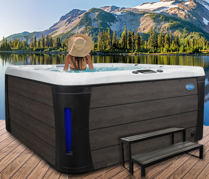 Calspas hot tub being used in a family setting - hot tubs spas for sale Fremont